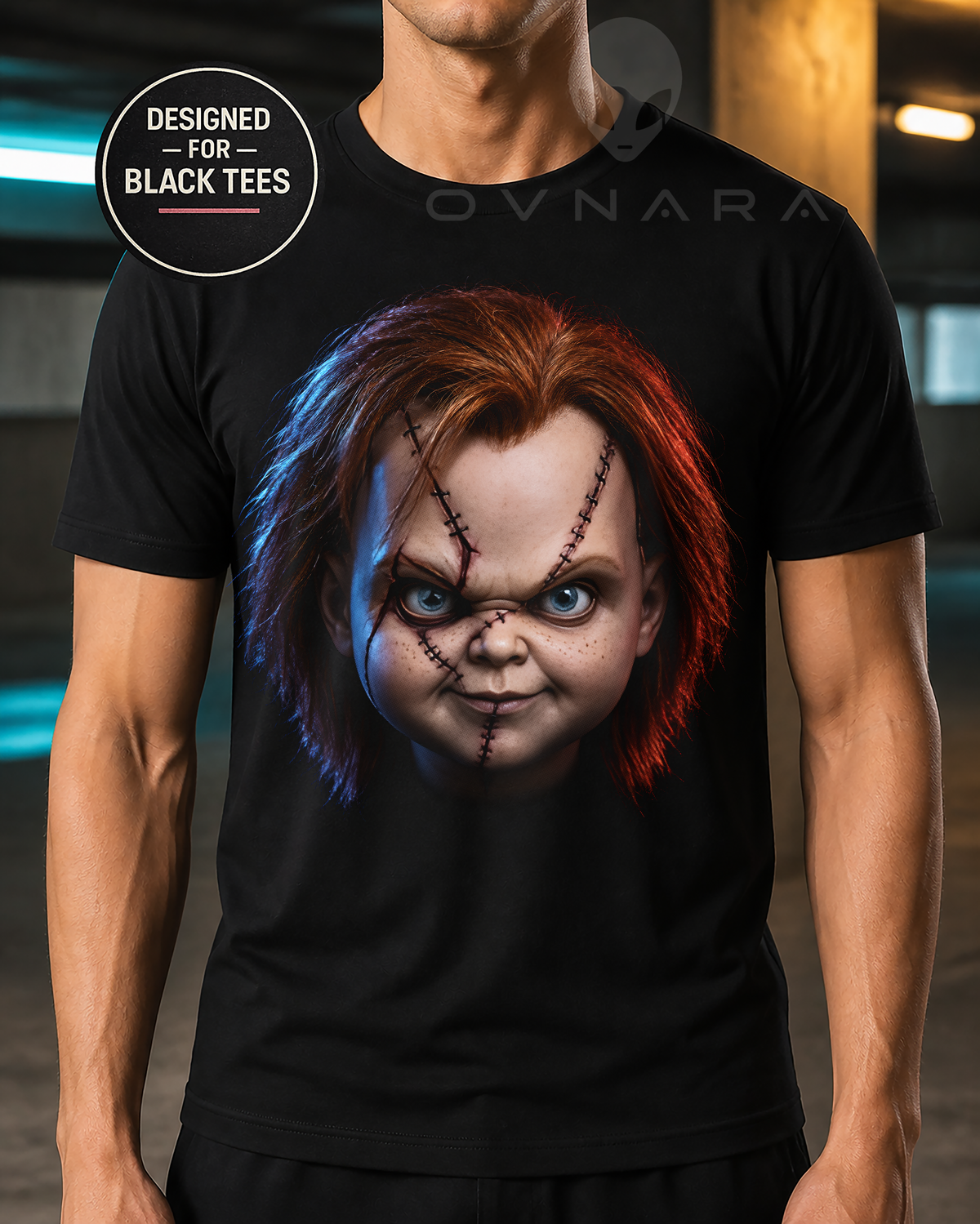 Slasher Villain Faces T-Shirt | Front or Back Print