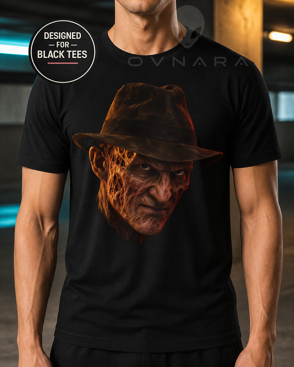 Slasher Villain Faces T-Shirt | Front or Back Print